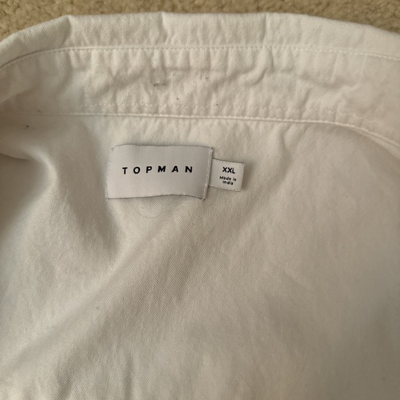 White Topman Dress Shirt - Picture 3 of 3